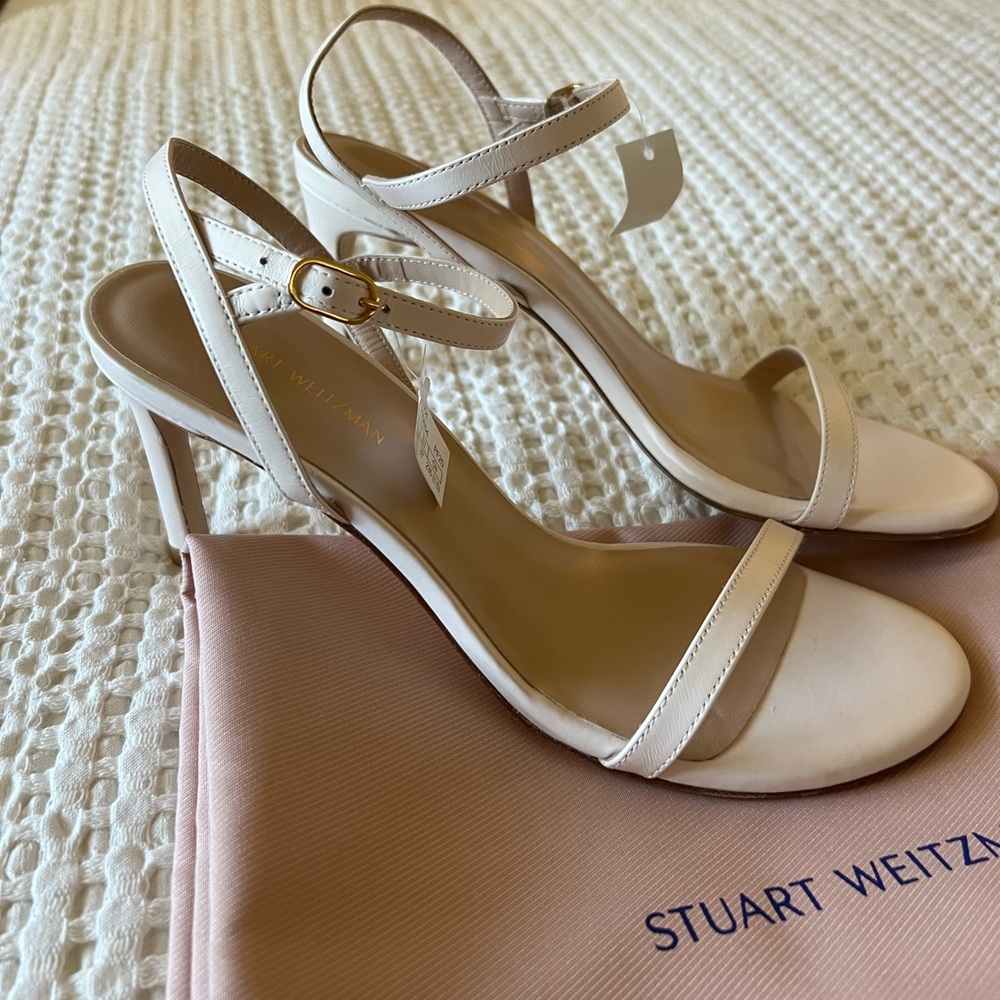 Stuart Weitzman Strappy Heel Sandals
